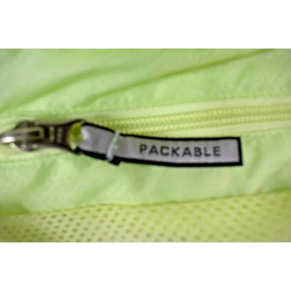 COLUMBIA SPORTSWEAR XCO‎ Womens ladies Packable Jacket Storm Dry LIME - SIZE S